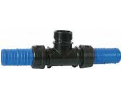 Трійник НР для Layflat з затискачем 52 x 2 