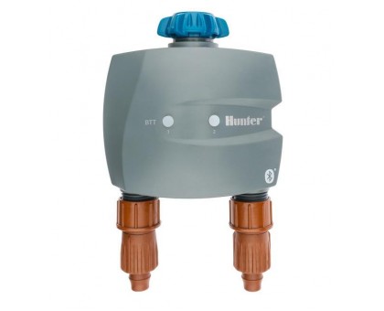 Hunter BTT-201 2-зонний таймер для крана з керуванням по Bluetooth і перехідником BTT-LOC