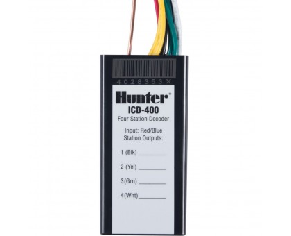 Hunter ICD-400 декодер на 4 станції з захистом від перенапруги і проводом заземлення