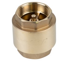 Клапан обратный F1 1/2"×F1 1/2" (латунь) euro 640г AQUATICA (779658)