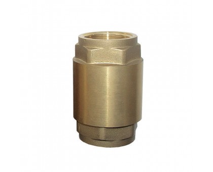 Клапан обратный (усиленный) 1"F×1"F (латунь) euro AQUATICA (779654)