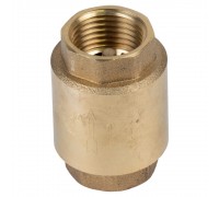 Клапан обратный F1/2"×F1/2" (латунь) euro 130г AQUATICA (779650)