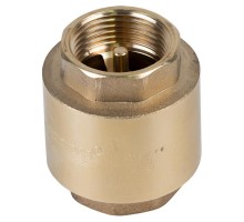 Клапан обратный F3/4"×F3/4" (латунь) euro 205г AQUATICA (779652)