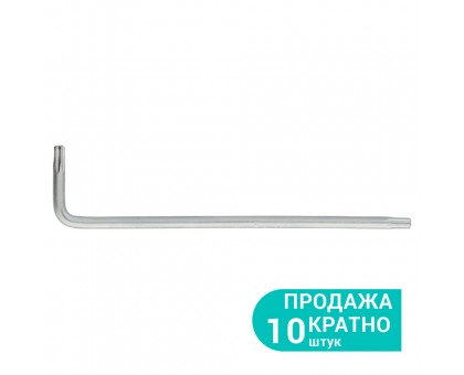 Ключ TORX c отверстием T10 (Ø3мм) CrV SIGMA (4021911)