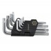 Ключи TORX 9шт T10-T50 CrV (короткие с отверстием) SIGMA (4022211)