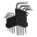 Ключи TORX 9шт T10-T50 CrV (короткие с отверстием) SIGMA (4022211)
