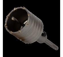 Коронка по бетону Ø65×70мм 8 зубцов + хвостовик 110мм SDS-plus GRAD (1514365)