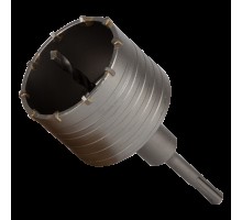 Коронка по бетону Ø80×70мм 10 зубцов + хвостовик 110мм SDS-plus GRAD (1514405)