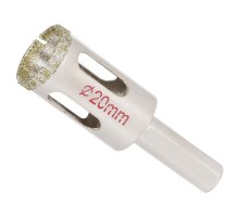 Коронки алмазные по керамике и стеклу Ø20мм SIGMA (1541201)