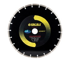 Круг алмазный HQ сегментный Ø300×32мм, 5600об/мин SIGMA (193300z)