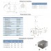 Насос фонтанный 75Вт Hmax 2,7м Qmax 2650л/ч (5 форсунок) LEO (772116)