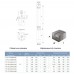 Насос центробежный скважинный 0.75кВт H 78(62)м Q 80(50)л/мин Ø94мм AQUATICA (DONGYIN) (777114)