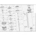 Насос центробежный скважинный 0.75кВт H 44(30)м Q 180(133)л/мин Ø102мм AQUATICA (DONGYIN) (777151)