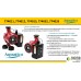 Насос циркуляционный с термодатчиком 100Вт Hmax 6м Qmax 75л/мин Ø1 1/2" 130мм + гайки Ø1" AQUATICA (774033)