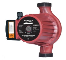 Насос циркуляционный 0.5кВт Hmax 12м Qmax 190л/мин Ø2" 220мм + гайки Ø1 1/4" AQUATICA (774163)