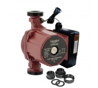 Насос циркуляционный с термодатчиком 100Вт Hmax 6м Qmax 75л/мин Ø1½" 180мм + гайки Ø1" AQUATICA (774032)