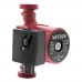 Насос циркуляционный 75Вт Hmax 4м Qmax 40л/мин Ø1 1/2" 180мм бордо + гайки Ø1" WETRON (774212)