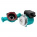 Насос циркуляционный 75Вт Hmax 4м Qmax 40л/мин Ø1 1/2" 180мм зел + гайки Ø1 WETRON (774312)