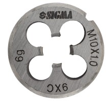 Плашка М10×1.0мм SIGMA (1604261)