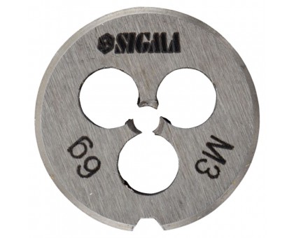 Плашка М3×0.5мм SIGMA (1604081)
