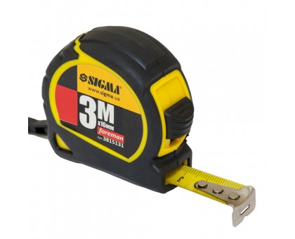 Рулетка Foreman 3м×16мм SIGMA (3815131)