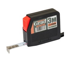 Рулетка с автостопом 3м×13мм GRAD (3816035)