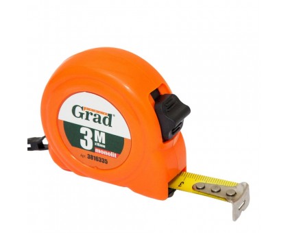 Рулетка Monolit 3м×16мм GRAD (3816335)