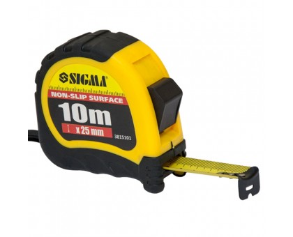 Рулетка shiftlock 10м×25мм SIGMA (3815101)