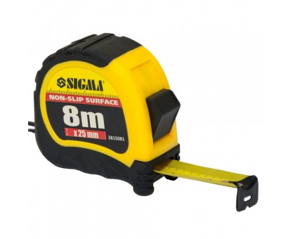 Рулетка shiftlock 8м×25мм SIGMA (3815081)