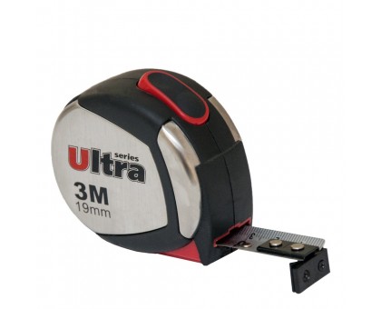 Рулетка магнитная, нейлоновое покрытие 3м×19мм ULTRA (3822032)