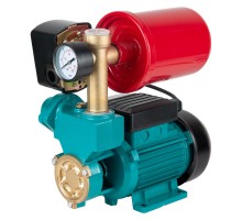 Станция 0.37кВт Hmax 32м Qmax 40л/мин (вихревой насос) 1л AQUATICA (776016)