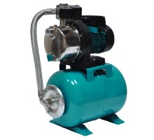 Станция 0.6кВт Hmax 35м Qmax 50л/мин (самовсасывающий насос нерж) 24л AquaticaLEO (775315/24)