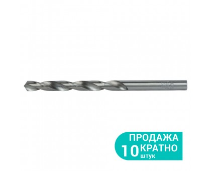 Сверло по металлу HSS полированное Ø6.5мм (pvc, КРАТНО 10шт) SIGMA (1169581)