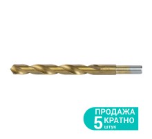 Сверло по металлу HSS-TIN титановое Ø10.5мм (pvc, КРАТНО 5шт) SIGMA (1165871)