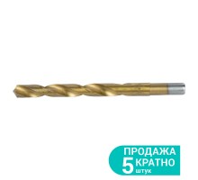 Сверло по металлу HSS-TIN титановое Ø11.0мм (pvc, КРАТНО 5шт) SIGMA (1165881)
