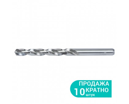 Сверло по металлу Р6М5 полированное Ø8.5мм (тубус, КРАТНО 10шт) ULTRA (1143782)