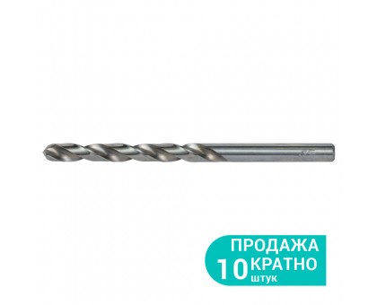 Сверло по металлу Р6М5 полированное Ø7.0мм (тубус, КРАТНО 10шт) ULTRA (1143632)