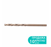 Сверло по металлу Р6М5К5 кобальтовое Ø3.0мм (тубус, КРАТНО 10шт) ULTRA (1131232)