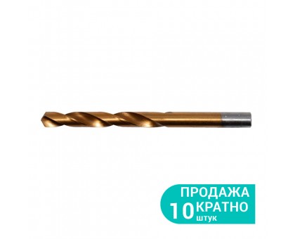 Сверло по металлу с титановым покрытием HSS-TiN Ø6.5мм SIGMA (1040651)