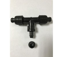 Трійник 90 ° з ущільнювальною гумкою СТРІЧКА 16 x inn. x 16 50