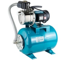 Станция 0.6кВт Hmax 35м Qmax 50л/мин (самовсасывающий насос нерж) 24л Украина AquaticaLEO (775311/24)