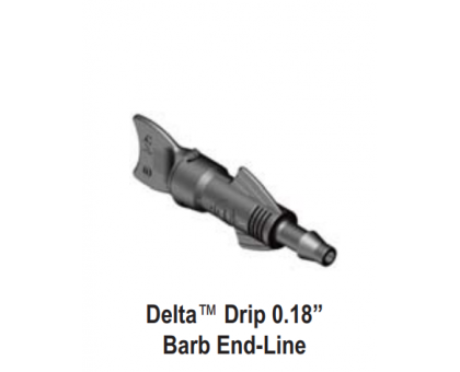 Крапельниця регульована Delta Drip End-Line