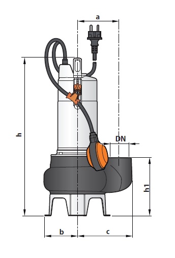 габарити Pedrollo BCm10 / 50 
