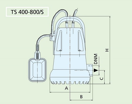 габарити Speroni TS 800S